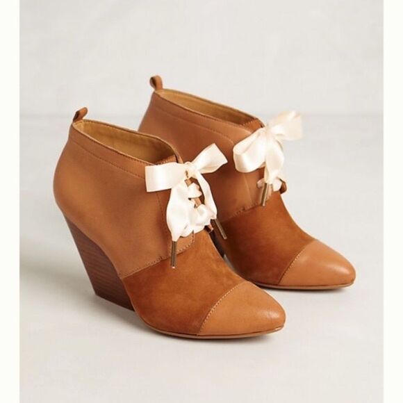 Anthro Pilcro And The Letterpress Tan Shoe… - Picture 1 of 10